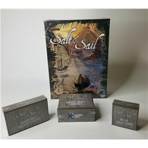 Salt & Sail Deluxe Kickstarter Limited Edition by Kazoodoo Games SEALED