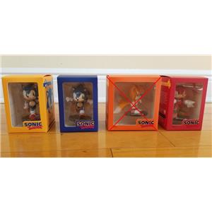 Sonic the Hedgehog Boom8 Series Vol 1 + 2 + 4 pvc figures (set of 3)
