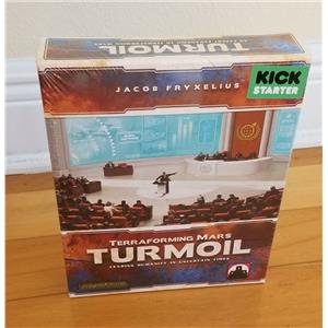 Terraforming Mars Turmoil Expansion Kickstarter Exclusive Ed NEW SEALED
