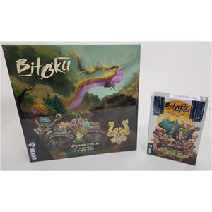 Bitoku Base Game + Promo + Resutoran Expansion Boardgame by Devir Games - SEALED