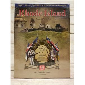 GMT Games The Battle of Rhode Island Vol 9 BoAR Series SEALED