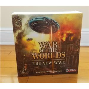 War of the Worlds The New Wave: Core+Expansion+ Huge Mat Grey Fox KICKSTARTER
