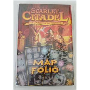 Scarlet Citadel: A Dungeon of Secrets RPG 5E by Kobold Press Map Folio