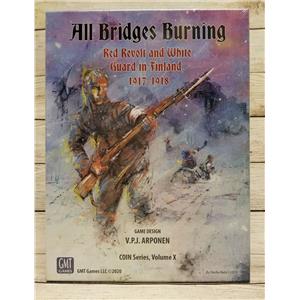 GMT Games All Bridges Burning Red Revolt & White Guard in Finland COIN Vol X MIB