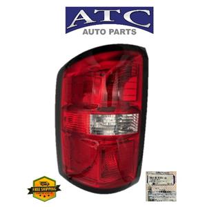 23424737 OEM LEFT DRIVER SIDE TAIL LIGHT 2014-2018 GMC SIERRA 1500 2500