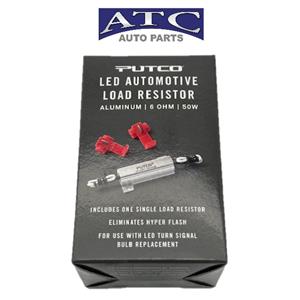 230004C New Putco Ceramic LED Light Bulb Load Resistor Kit - 25 Watt Resistors