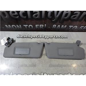 2012 2013 FORD F150 FX4 3.5 ECO BOOST AUTO 4X4 OEM INTERIOR SUN VISORS (GREY)