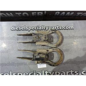 2008 2009 DODGE 5500 6.7 DIESEL G56 4X4 CAB/CHASSIS FRONT FRAME MOUNT TOW HOOKS