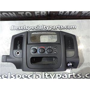 2003 2004 2005 DODGE RAM 3500 2500 SLT 5.9 24V DIESEL OEM DASH HEATER VENTS 12V