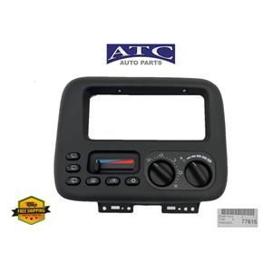 04677615 Radio Stereo Climate Control Dash Trim Panel For 1997-98 Dodge Caravan