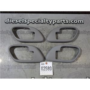 1999 2000 GMC 3500 6.5 DIESEL NV4500 4X4 CREWCAB INNER DOOR HANDLE TRIM (GREY)