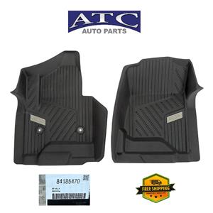 84185470 New Front All Weather Floor Mats Black for 2016-20 Silv Suburban Tahoe