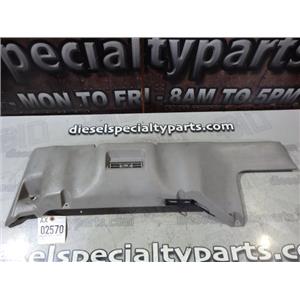 1999 2000 GMC 3500 6.5 DIESEL NV4500 4X4 INTERIOR LOWER DASH PANEL VENT GREY