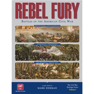 GMT Games Rebel Fury: Six Battles f/t Campaigns of Chancellorsville+Chickamauga