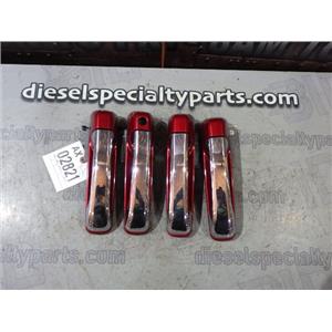 2009 2010 DODGE 1500 57 HEMI AUTO 4X4 CREWCAB CHROME / PAINTED DOOR HANDLES (4)