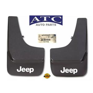 82203703AB New Splash Guards Front or Rear With Jeep Logo for 2007-2017 Compass