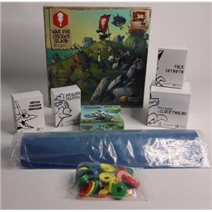 War for Chicken Island+lots of Kickstarter Excl Addons by Draco Games SEALED (8)