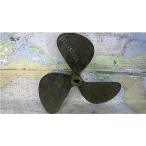 Boaters' Resale Shop of TX 2404 5151.11 BRONZE 3 BLADE 16" RH PROP- 1-1/8" SHAFT