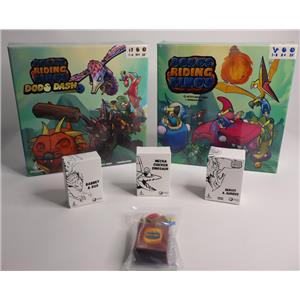 Dodos Riding Dinos + lots of Kickstarter Excl Add-Ons by Draco Games SEALED (6)