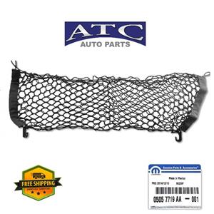 68084432AA New OEM  Rear Trunk Black Cargo Net for 2014-2018 Jeep Cherokee