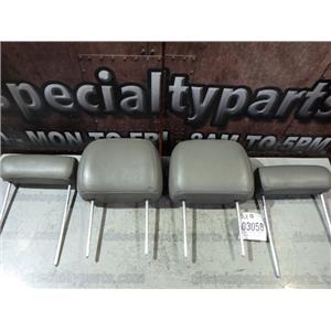 2006 2007 CHEVROLET 2500 6.6 LBZ DIESEL AUTO 4X4 CREWCAB HEAD RESTS GREY LEATHER