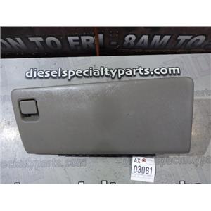 2006 2007 CHEVROLET 2500 6.6 LBZ DIESEL AUTO 4X4 INTERIOR GLOVE BOX (PEWTER)