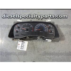 1999 2000 DODGE 3500 2500 5.9 DIESEL NV4500 2WD EXT CAB OEM GAUGE CLUSTER KMH