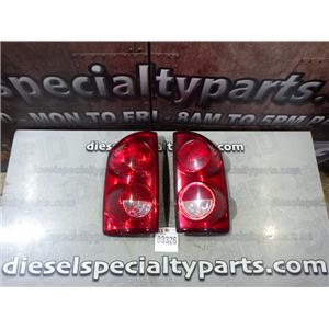 2007 2008 DODGE RAM 1500 5.7 HEMI  AUTO 4X4 TAIL LIGHTS SIGNALS OEM (PAIR) SET