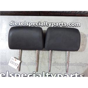 1997 1998 BMW 318 2DR CONVERTIBLE 1.9L LEATHER SEAT HEADRESTS (2) FRONT SEATS