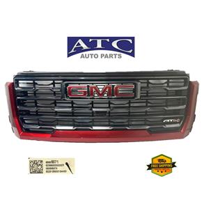 85666071 GM Grille Assembly With Camera Cayenne Red for 2024-2025 Sierra HD AT4