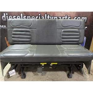 2003 - 2009 GMC C4500 KODIAK CREWCAB OEM LEATHER REAR BENCH SEAT BED POWERED