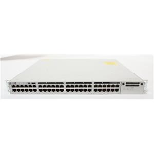 Cisco Catalyst 9300 Series 48 Port Switch C9300-48T-E with 1x 350W AC PSU