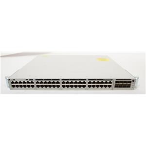 Cisco Catalyst 9300 Series 48 PoE+ Port Switch C9300-48P-A with C9300-NM-8X