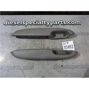 1997 1998 CHEVROLET 1500 2500 REGULAR CAB INTERIOR DOOR PULL ARM RESTS (GREY)