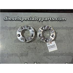 1997 1998 CHEVROLET 1500 MR LUGNUTBILLET WHEEL SPACERS 5X127 M12X1.50 THREAD (2)