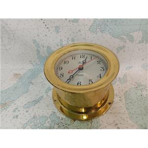 Boaters' Resale Shop of TX 2405 2425.01 BOSTON SHIPSTRIKE QUARTZ 4-1/2" CLOCK