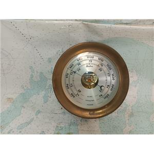 Boaters' Resale Shop of TX 2306 0252.11 BOSTON 7" BAROMETER with 5-3/8" FACE