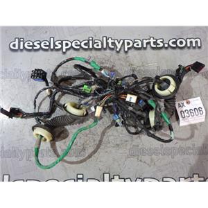 2003 2004 GMC SIERRA SLT EXT CAB 6.6 LB7 DIESEL AUTO 2WD DOOR WIRING HARNESS (2)