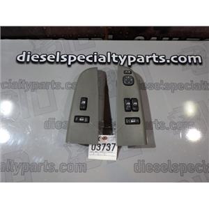 2001 2002 CHEVROLET 2500 3500 6.6 LB7 DIESEL AUTO 4X4 WINDOW LOCK SWITCHES GREY