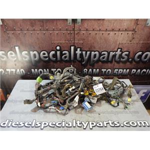 2001 2002 CHEVROLET 2500 6.6 LB7 DIESEL AUTO 4X4 DASH WIRING HARNESS 9734