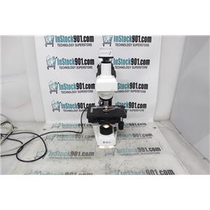 Meiji MX5310H Biological Binocular Microscope w/ Eye Pieces and 4 Objectives