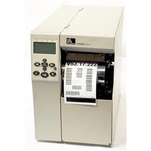 Zebra 105SL Plus 103-801-00200 Thermal Barcode Label Printer Rewinder 300dpi