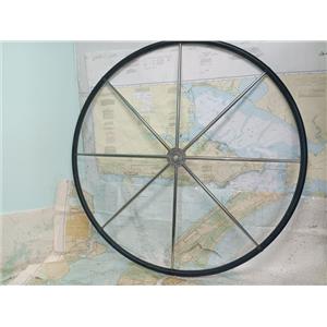 Boaters' Resale Shop of TX 2405 0745.01 WRAPPED 42" STEERING WHEEL w TAPERED HUB