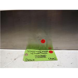 Bosch Range 11002660 11002375 Warming Drawer w/Front Panel Used