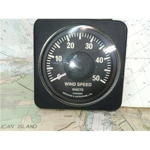 Boaters' Resale Shop of TX 2406 2554.01 B&G SYNCHRO 360 WIND SPEED DISPLAY ONLY