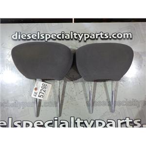 2002 2003 FORD F150 XLT EXTENDED CAB FRONT SEAT HEADRESTS (GREY) CLOTH SET