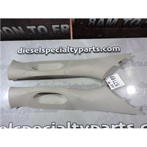 2009 2010 DODGE 1500 5.7 HEMI AUTO 4X4 OEM A-PILLAR GRAB HANDLES COVERS (TAN)