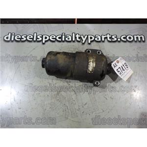 2003 2004 FORD E350 CUBE VAN 6.0 DIESEL OEM OIL FILTER HOUSING RELOCATE