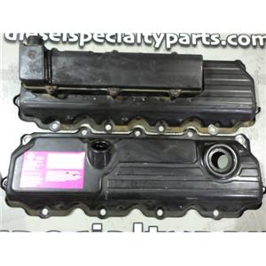 2004 FORD E350 CUBE VAN 6.0 DIESEL OEM VALVE COVER SET 1845196C2