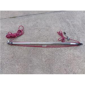 Boaters' Resale Shop of TX 2408 2122.04 ISOMAT 63" RIGID VANG w 3/8" PINS & LINE